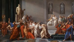 The Roman version of the Neocon Admissions: The assassination of Julius Caesar.